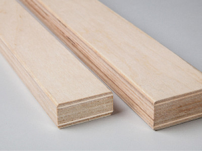 Side plywood slats